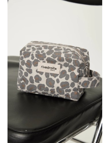 Trousse Tournelles Petite Grey Leopard