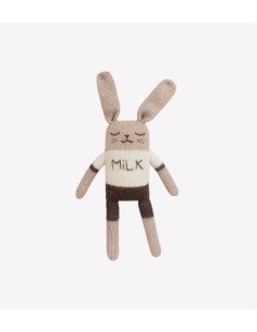 Doudou lapin Milk | Main Sauvage x Organic Zoo