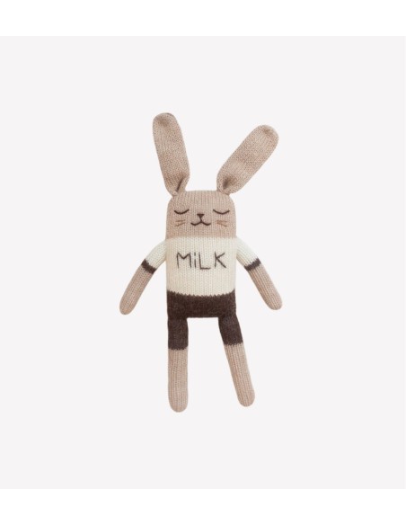 Doudou lapin Milk | Main Sauvage x Organic Zoo