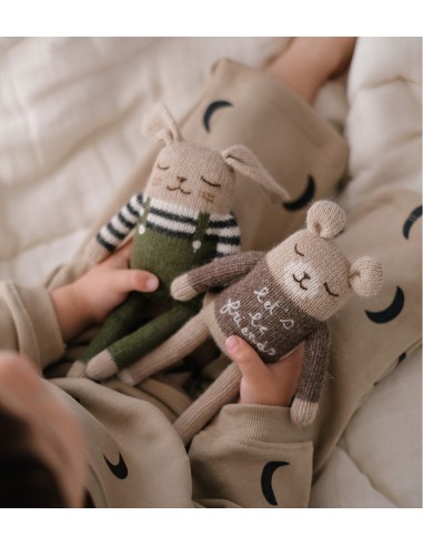 Doudou ourson Friends | Main Sauvage x Organic Zoo