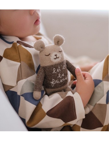 Doudou ourson Friends | Main Sauvage x Organic Zoo