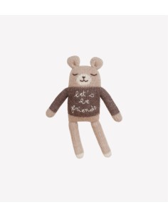 Doudou ourson Friends | Main Sauvage x Organic Zoo