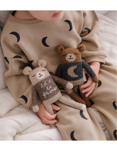 Doudou ourson Midnight | Main Sauvage x Organic Zoo 2