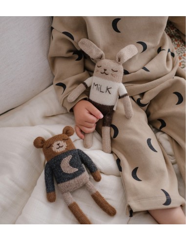 Doudou ourson Midnight | Main Sauvage x Organic...