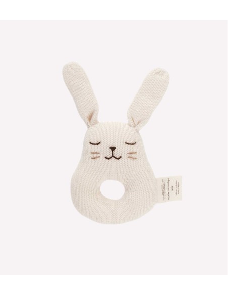 Hochet lapin | écru