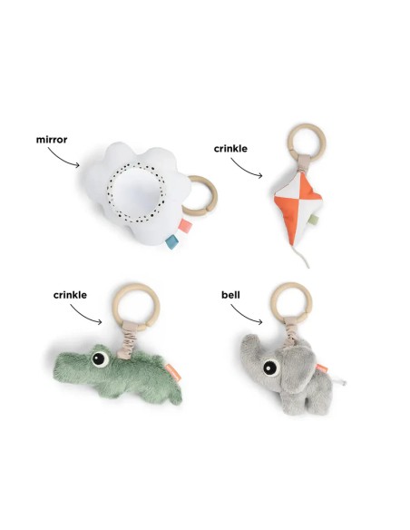 Tapis d'éveil- Playground - Bleu