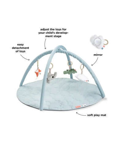 Tapis d'éveil- Playground - Bleu