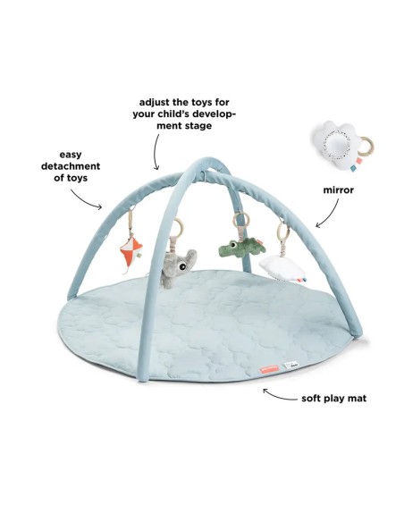 Tapis d'éveil- Playground - Bleu