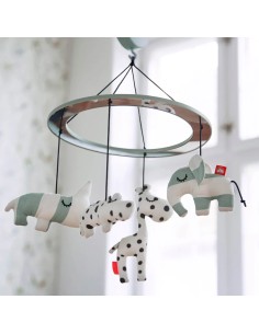 Mobile musical avec miroir - Sleepy - Bleu 2