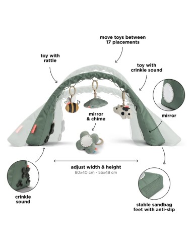 Arche d'activité - Tiny farm - vert