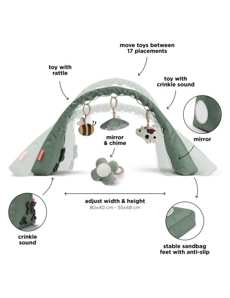 Arche d'activité - Tiny farm - vert