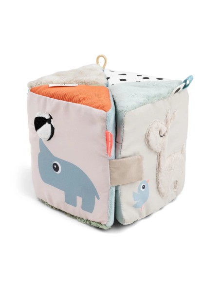 Cube sensoriel dépliable - Deer friends - Multicolore
