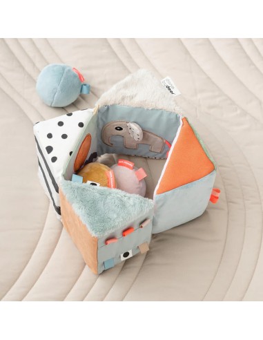 Cube sensoriel dépliable - Deer friends -...