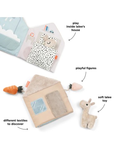 Livre d'éveil la maison de Lalee - Sable