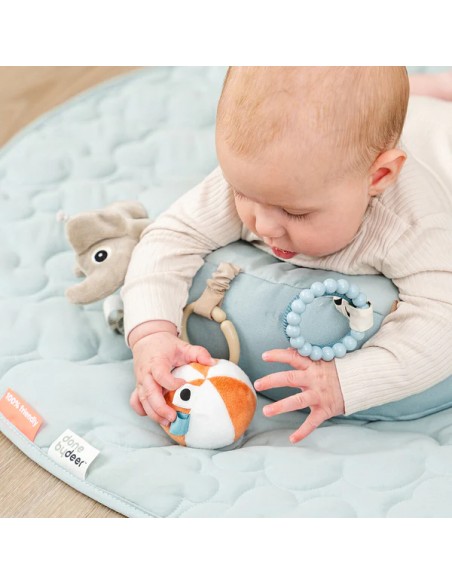 Coussin d'éveil Tummy time - Playground - Bleu