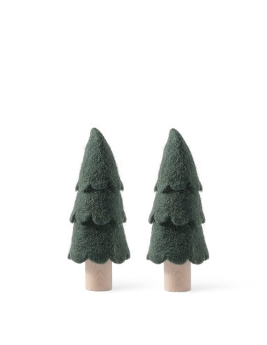 SAPIN DE NOËL WOW, vert mousse (lot de 2)