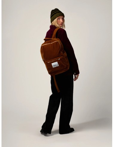 Sac à dos Côtelé camel