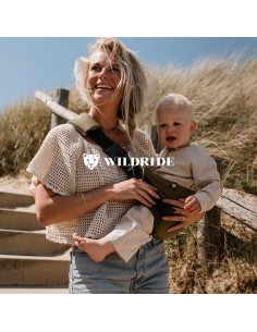 Porte-bébé Vert Militaire 2