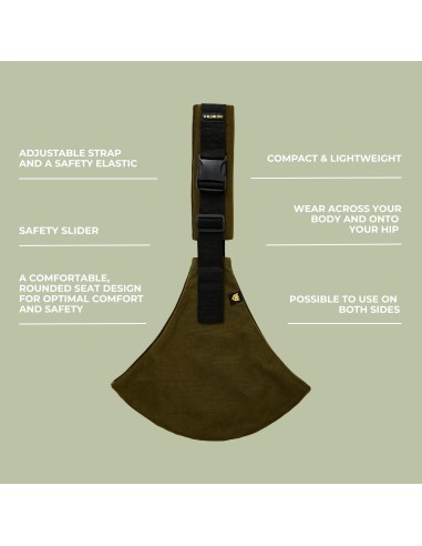 Porte-bébé Vert Militaire