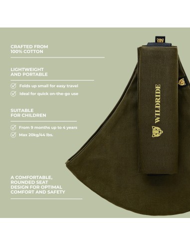 Porte-bébé Vert Militaire