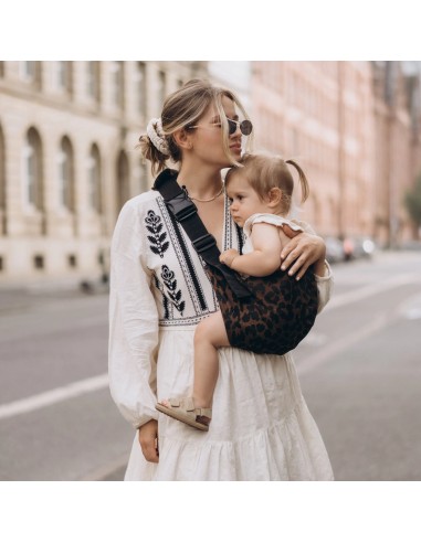 Porte-bébé Léopard Marron