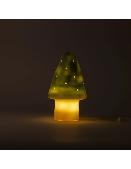Petite lampe champignon - Amande
