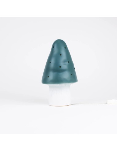 Petite lampe champignon - Natural Teal
