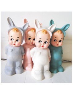 Lampe veilleuse Baby Lapin - Rose