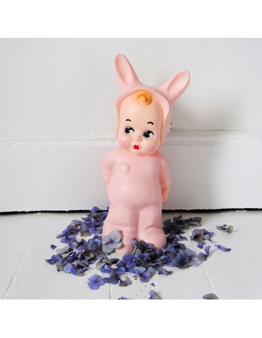 Lampe veilleuse Baby Lapin - Rose