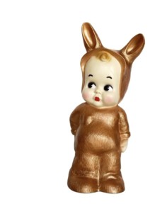 Lampe veilleuse Baby Lapin - Cuivre