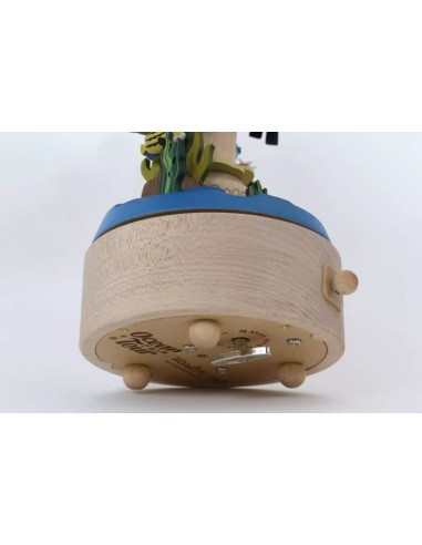 Boîte à musique en bois Plongeur Wooderful Life