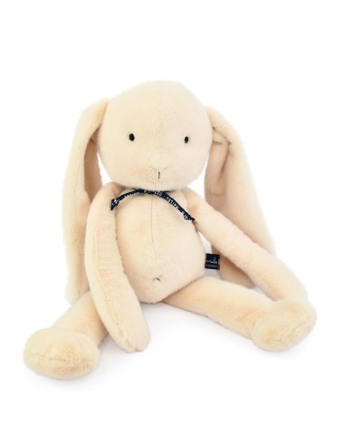 Lapin Méloé Peluche Beige Française