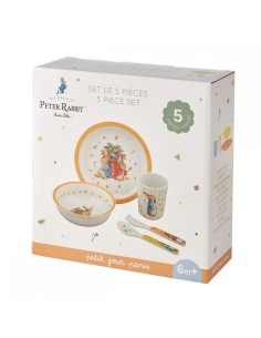 Coffret 5 pièces Pierre Lapin Abricot 2