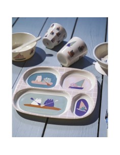 Plateau à 4 compartiments les Chats Marins 2