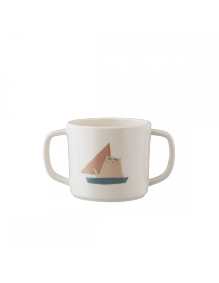 Tasse d'apprentissage antidérapante les Chats Marins