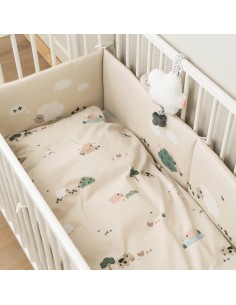 Tour de lit rembourré - Tiny farm - Sand 2