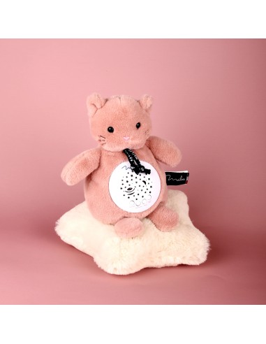 Veilleuse Chat Rose Maïlou – Doudou musical...