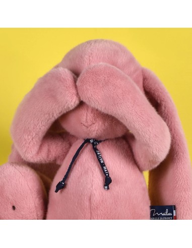 Lapin Méloé peluche rose