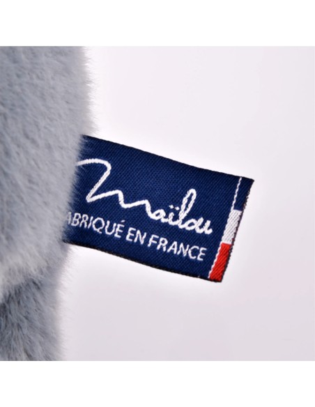 Peluche Chat bleu gris Méloé