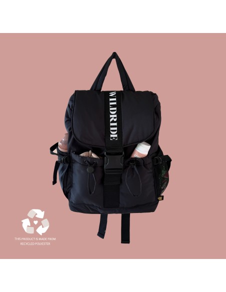 Sac à dos recyclé adulte Noir