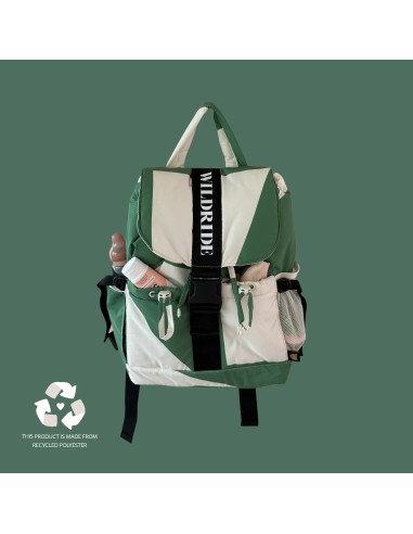 Sac à Dos Adulte Recyclé Graphique Vert