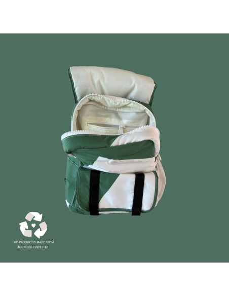 Sac à Dos Enfant Recyclé Graphique Vert