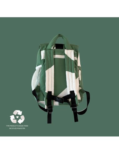 Sac à Dos Enfant Recyclé Graphique Vert