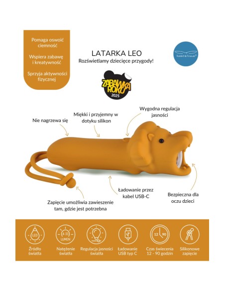 Lampe torche Lion LEO