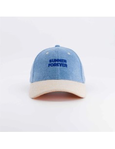 Casquette Summer Forever éponge bleu