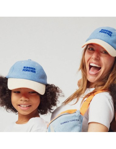 Casquette Summer Forever éponge bleu