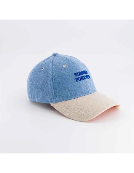 Casquette Summer Forever éponge bleu