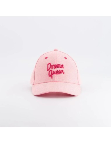 Casquette Drama Queen denim rose