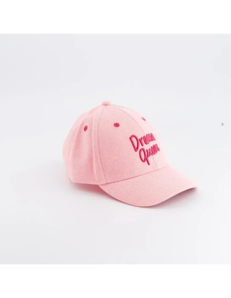 Casquette Drama Queen denim rose