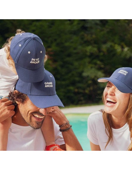 Casquette bleue Petit Amour